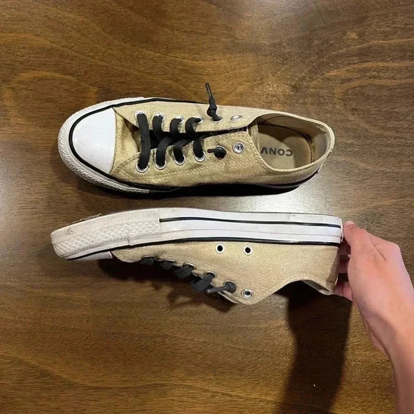 Converse Chuck Taylor All Star Ox Precious Metals Shoe Size Us 8 - Picture 11 of 16